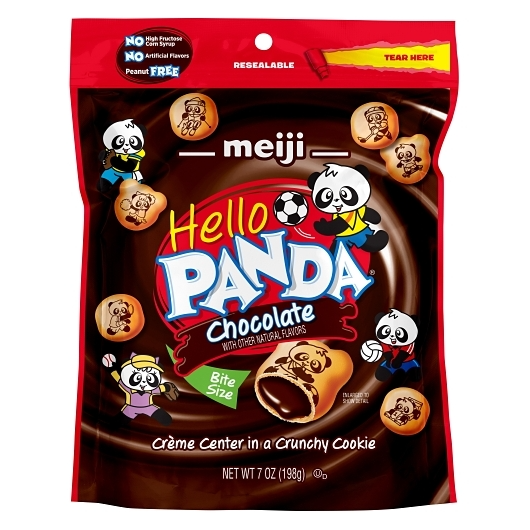 Hello Panda 1pk 7oz Chocolate Creme Filled Bite Size Cookie Box (10072320700912) Unit (072320700915)
