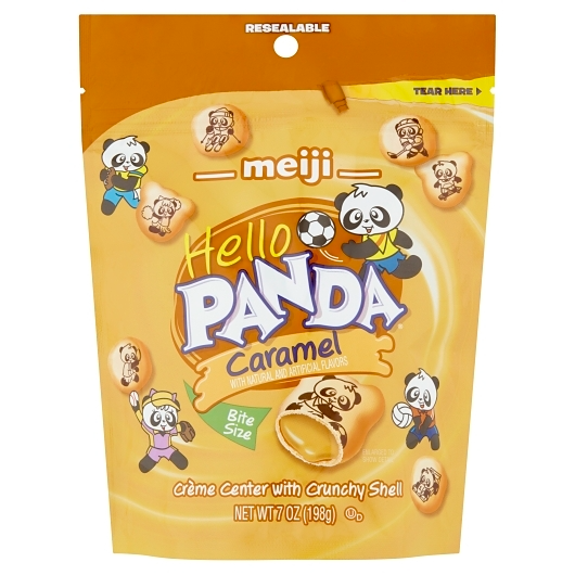 Hello Panda 1pk 7oz Caramel Creme Filled Bite Size Cookie Box (10072320700974) #/N