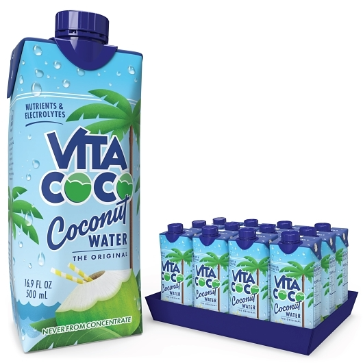 Vita Coco 12pk 16.9oz Coconut Water The Original Carton No Fron Concentrate Box (10898999011001) Unit (898999010007)