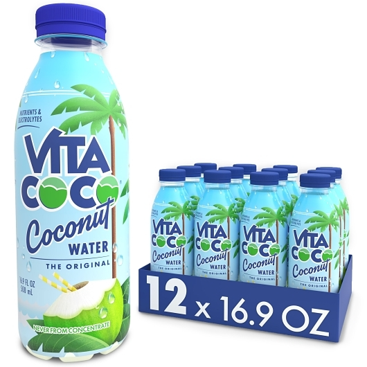 Vita Coco 12pk 16.9oz Coconut Water The Original Bottle Box () #/N
