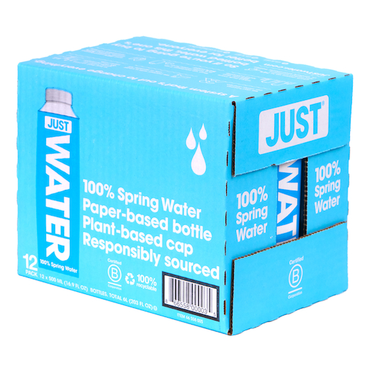 Just Water 12pk 16.9oz Natural Alkaline Spring Box (868558000035)