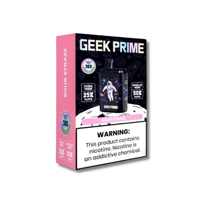 Geek Prime 5pk 50k Sour Strazz Box (749666898919)
