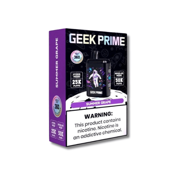 Geek Prime 5pk 50k Summer Grape Box (749666898971)