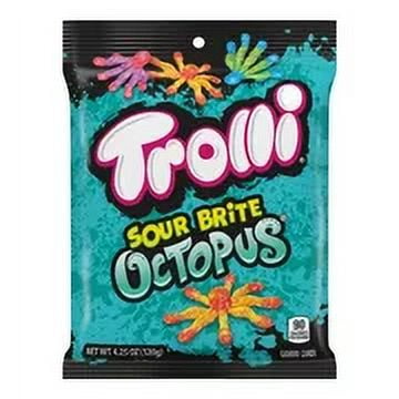 Trolli 1pk 4.25oz Sour Brite Octopus Box (10020709012316) Unit (020709012319)