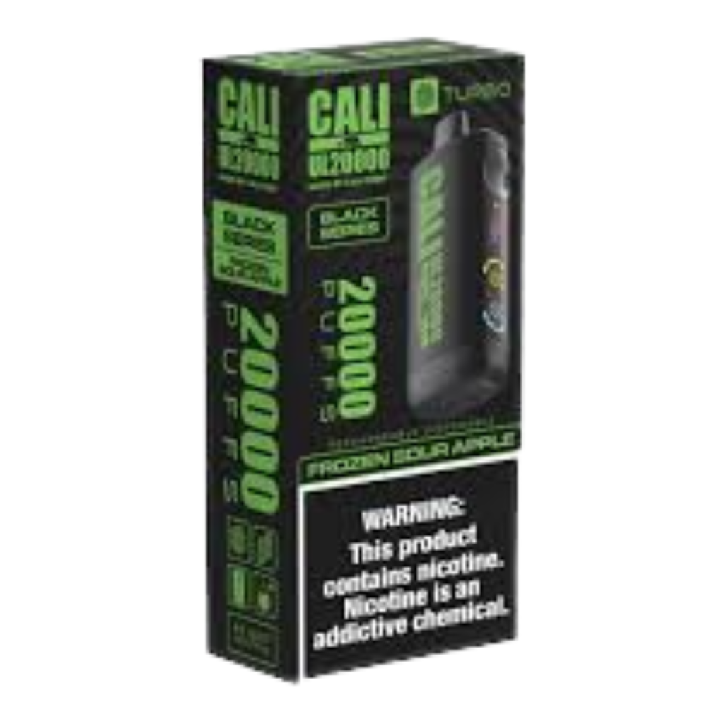 Cali UL20000 6pk Black Series Frozen Sour Apple Box ()