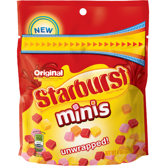 Starburst 1pk 8oz Mini Original Box (10022000201611) Unit (022000014702)