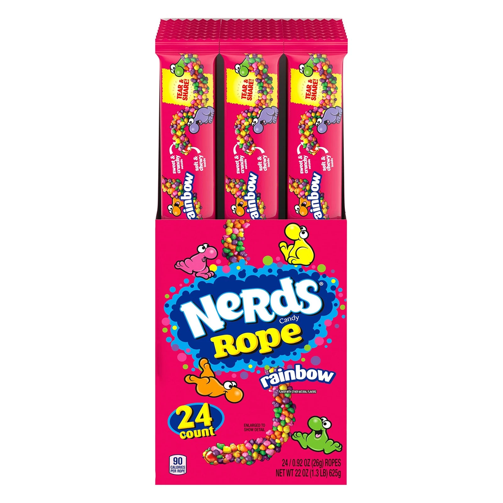Nerds Rope 24pk 0.92oz Raimbow Box () Unit () #/N