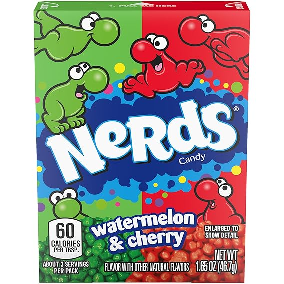 Nerds 36pk 1.65oz Watermelon & Cherry Box (079200003395) Unit () #/N