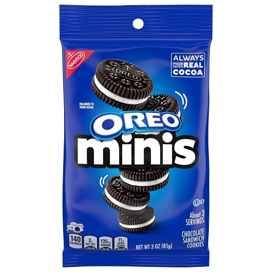 Oreo 12pk 3oz Original Mini Cookies Box (10044000006805) Unit (044000006808)