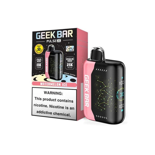 GeekBarPulseX 5pk 5% 25k Watermelon Ice New Box (810125438431)