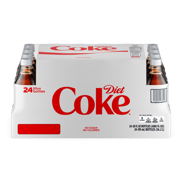 CocaCola 24pk 20oz Diet Box () Unit (04904500) 