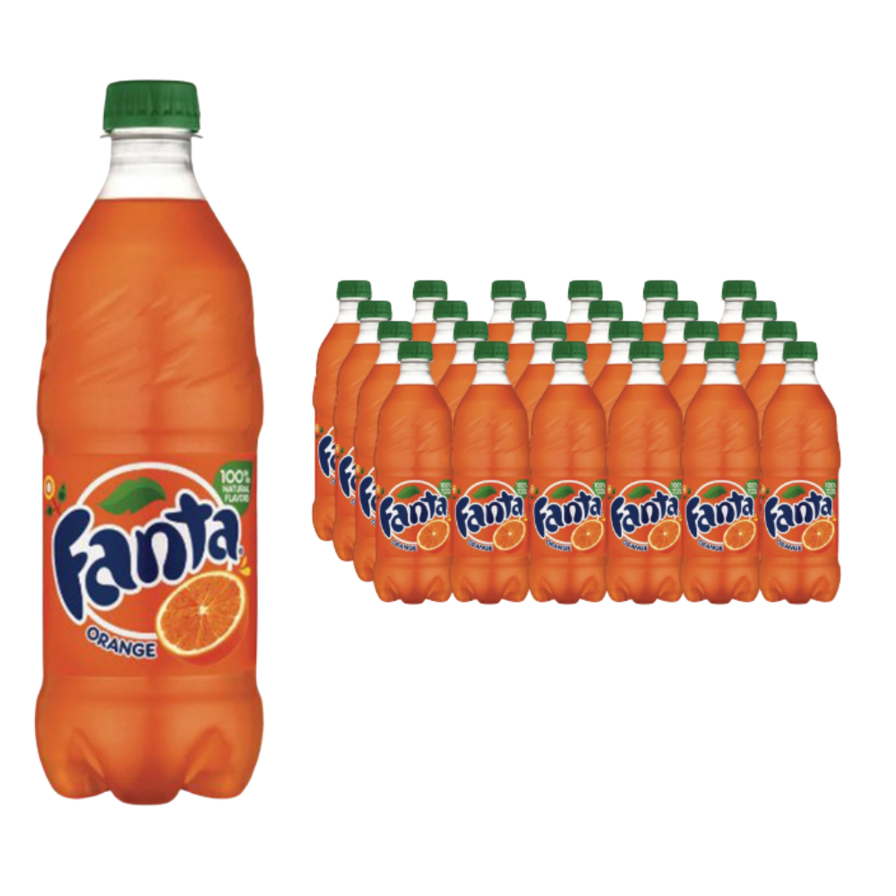Fanta 24pk 20oz Orange Box () Unit (049000019162)