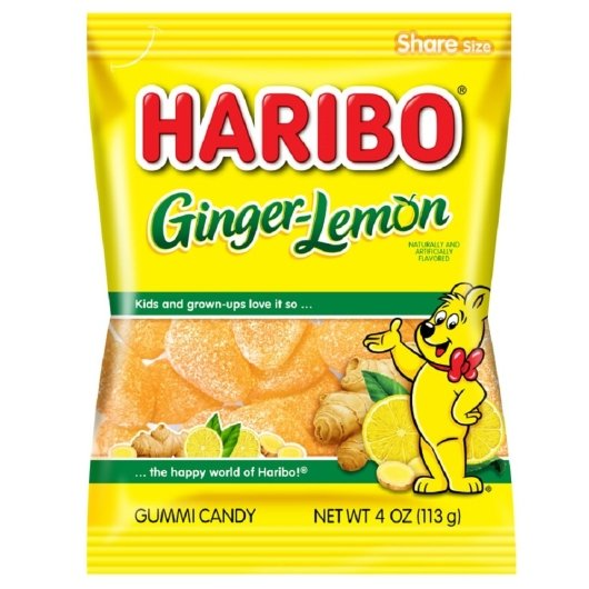 Haribo 1pk 4oz Ginger Lemon Box () Unit ()