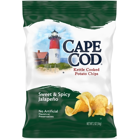 Cape Cod 6pk 2oz Sweet & Spicy Jalapeño Potato Chips Unit (020685002878)