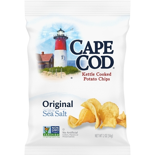 Cape Cod 6pk 2oz Original Seat Salt Chips Unit (020685003486)
