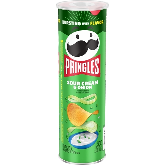 Pringles 1pk 5.5oz Sour Cream & Onion Unit (038000138430)