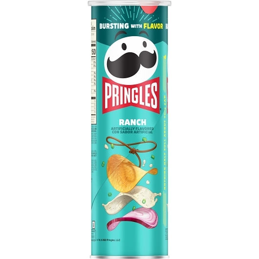 Pringles 1pk 5.5oz Ranch Unit (038000138720)