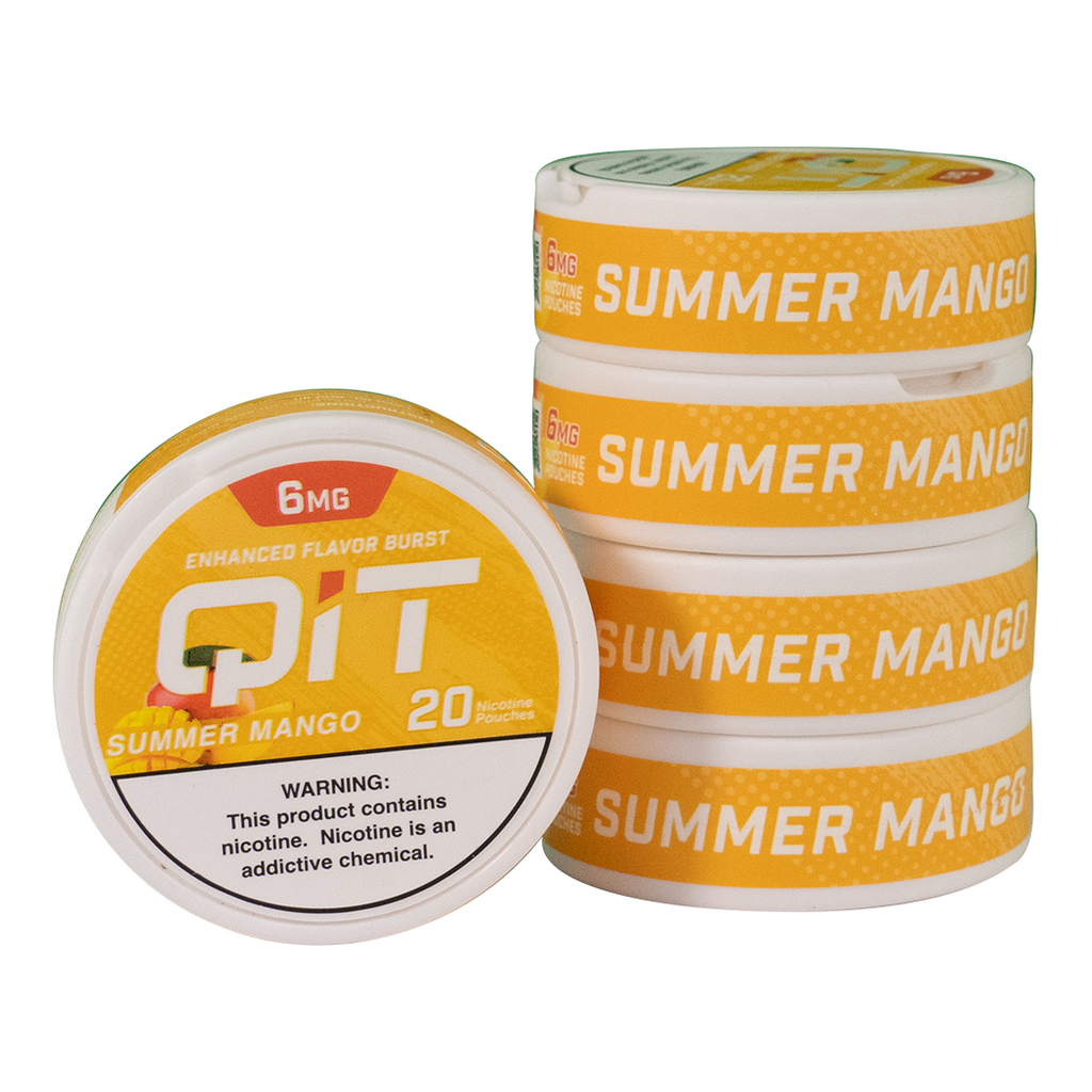 Qit 5pk 6mg Summer Mango Roll (671891885177) Unit (671891884934)