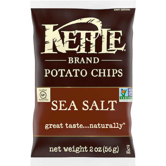 Kettle Brand 1pk 2oz Potato Chips Sea Salt Unit (084114033000)