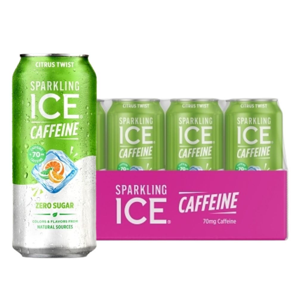 Sparkling Ice Caffeine 12pk 16oz Citrus Twist Box () Unit () #/N