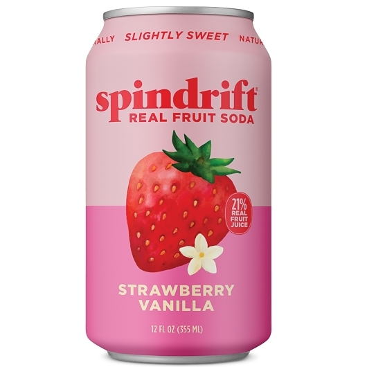 Spindrift 12pk 12oz Soda Strawberry Vanilla Box () Unit () #/N