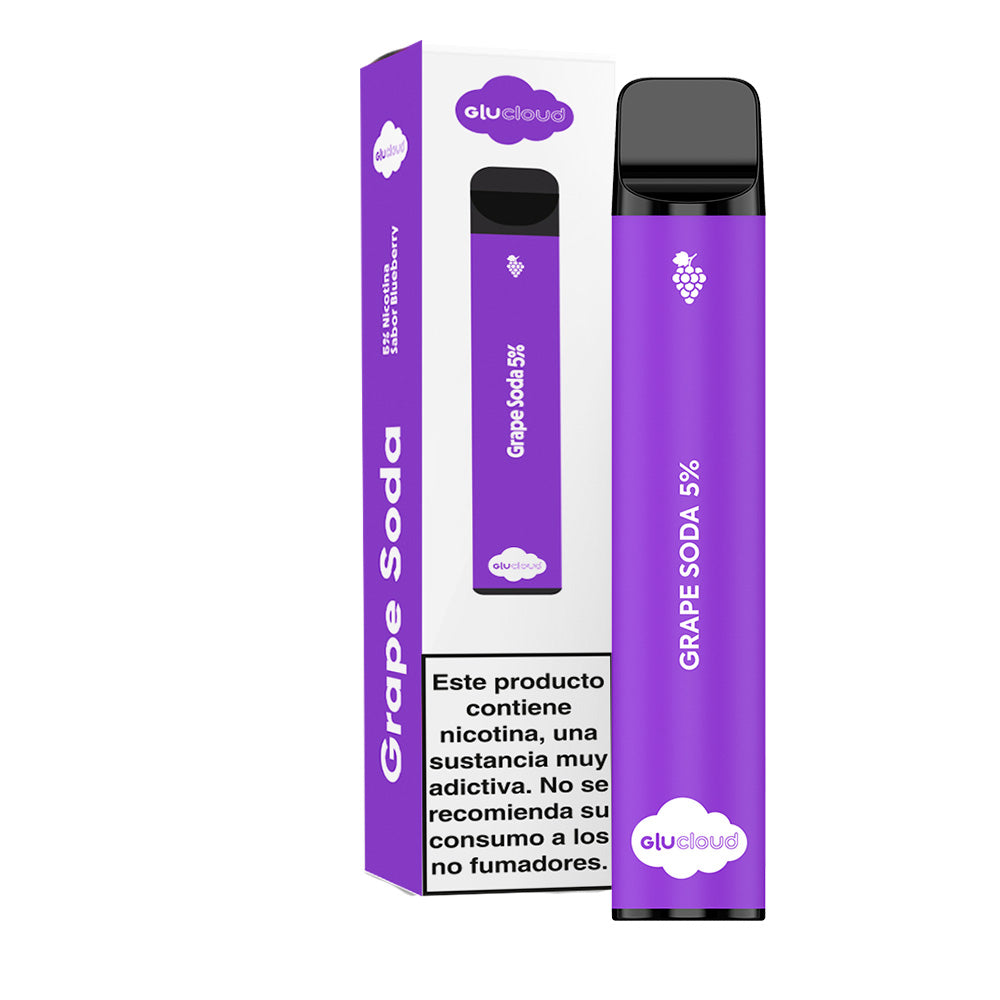 GluXL 5% 2.5K Grape Soda Box (765066728588) Unit (765066728571)