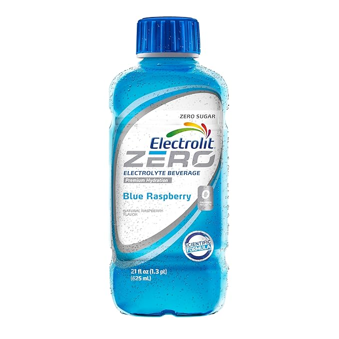 Electrolit Zero 12pk 21oz Blue Raspberry Box (10887725001267) Unit (887725001280)