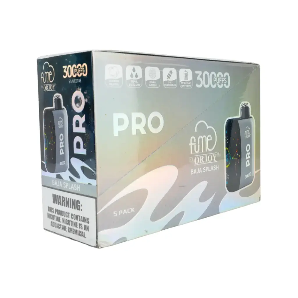 FumePro 5pk 5% 30k Baja Splash Box (6941821741588) Unit ()