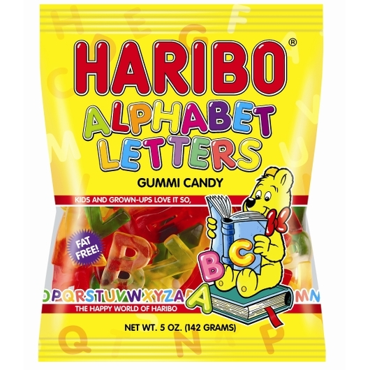 Haribo 1pk 5oz Alphabet Letters Box () Unit ()
