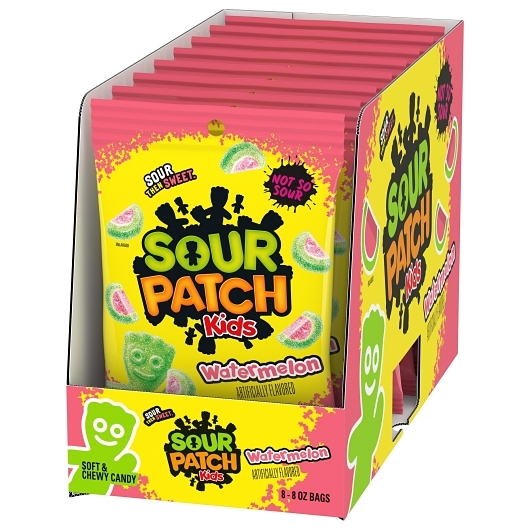 Sour Patch 8pk 8oz Kids Watermelon Box (10070462005445) Unit  (070462036008)