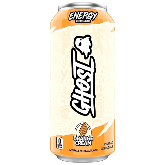 Ghost Energy 12pk 16oz Orange Cream Zero Sugar Box () #/N