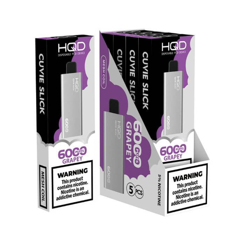 HqdSlick 5pk 5% 6k Grapey Box (6937105434710) Unit (6937105434703)