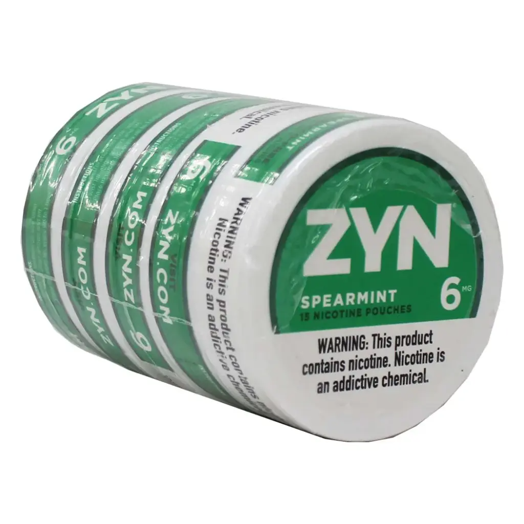 Zyn 5pk 6mg Spearmint Roll (609249902429) Unit (609249902023)