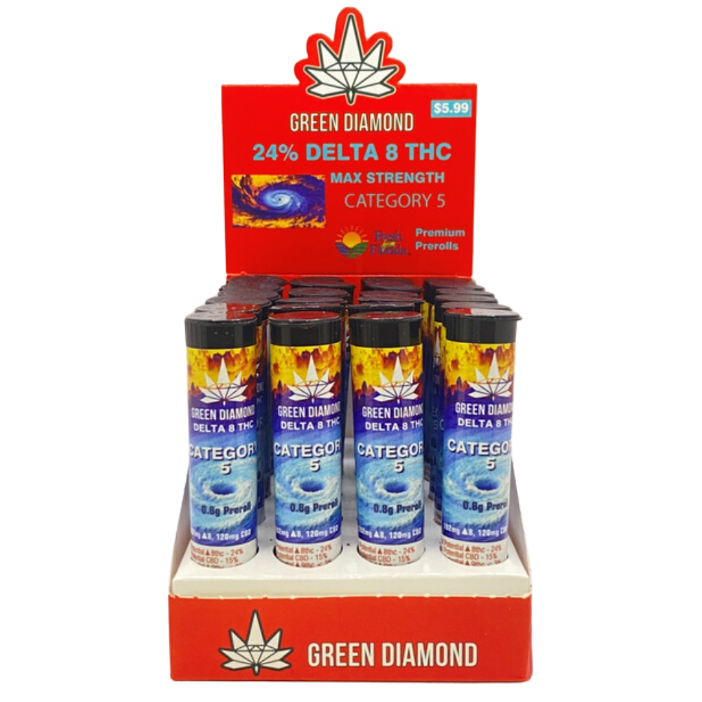 GREEN DIAMOND MAX STRENGTH CATEGORY 5 24PK BOX-(942042042085)