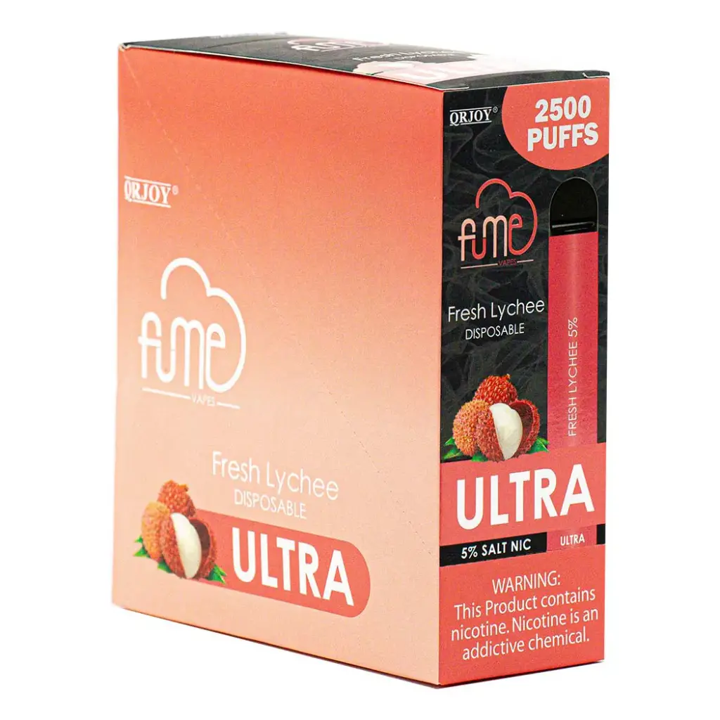 FumeUltra 10pk 5% 2.5k Fresh Lychee Box (6973304114916)