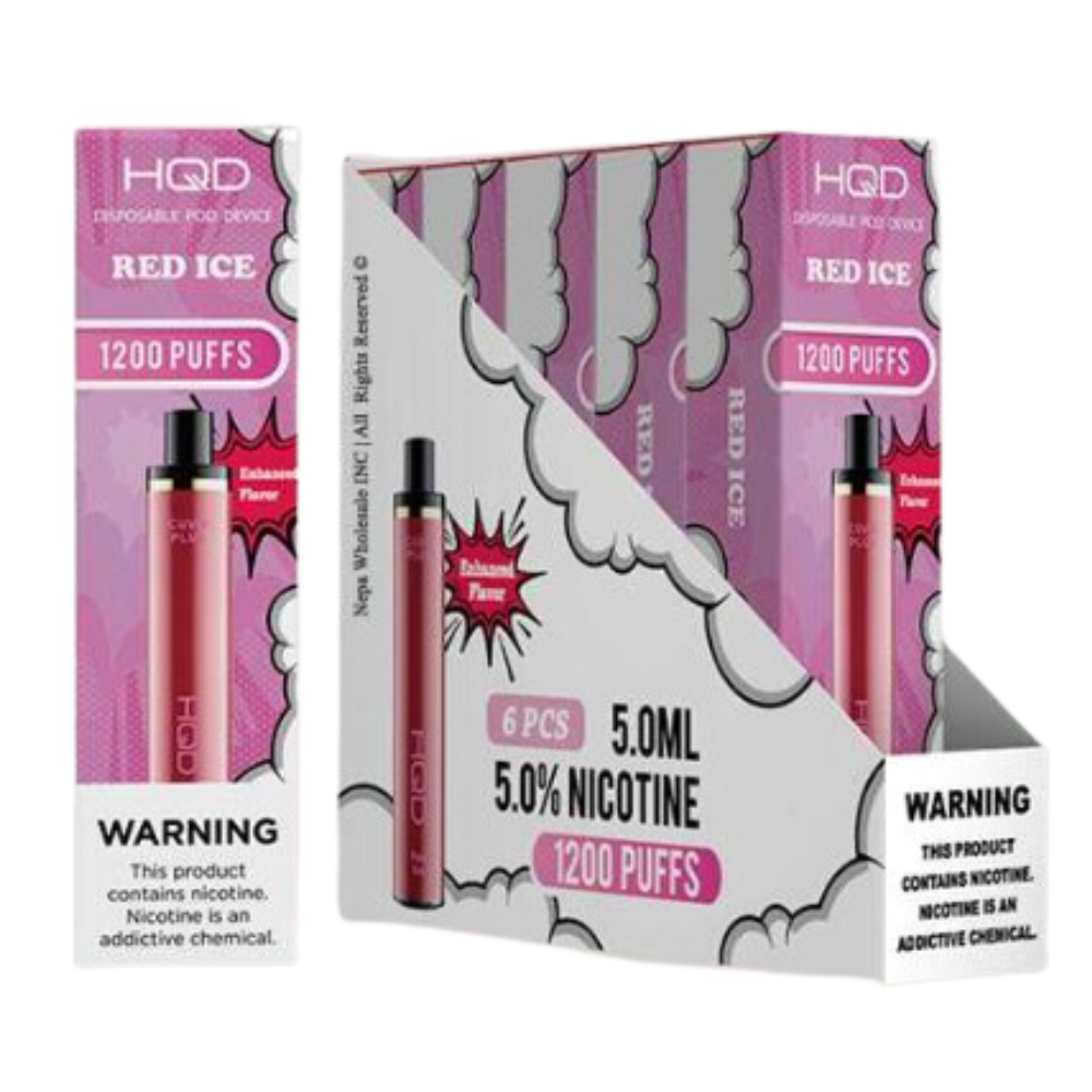 HqdCuvieplus 6pk 5% 1.2k Red Ice Box (6971578993497)