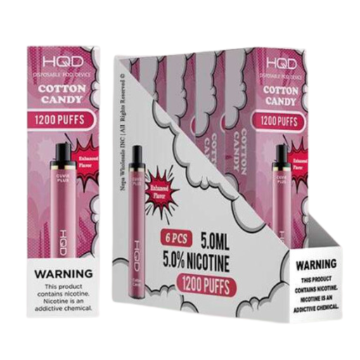 HqdCuvieplus 6pk 5% 1.2k Cotton Candy Box (6973826704220)