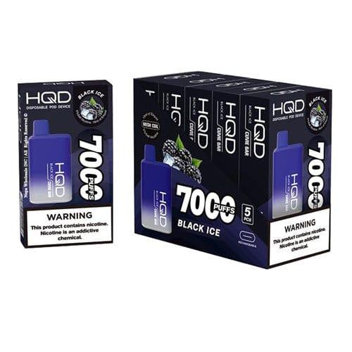HqdBar 5pk 5% 7k Black Ice Box (6937105411346) Unit (6937105411193)