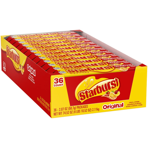 Starburst 36-2.07 Oz Original (040000011514)  UNIT (040000000518)
