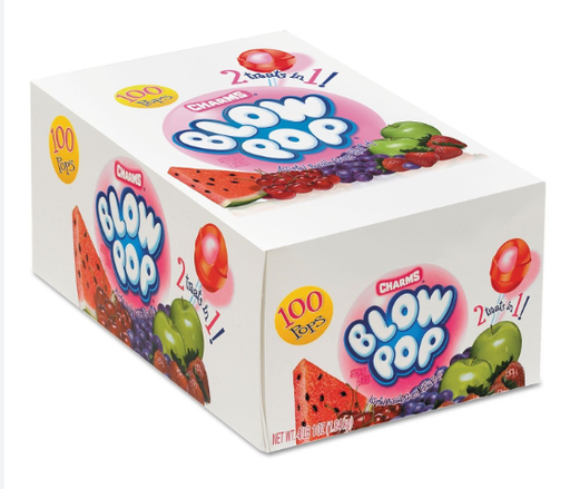 BLOW POP 100CT BOX-(014200338696) UNIT-(01406922)