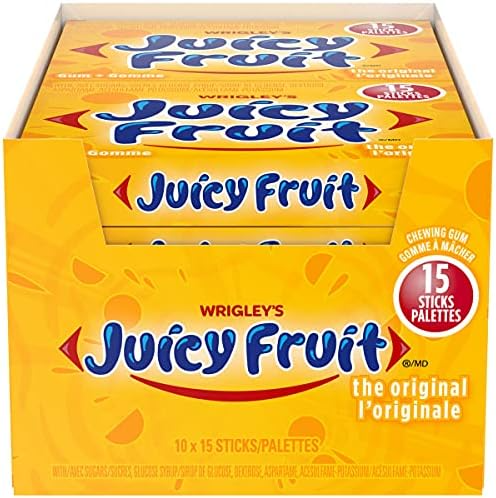 Wrigley’s Big 10-15sticks Juicy Fruits (022000106988)