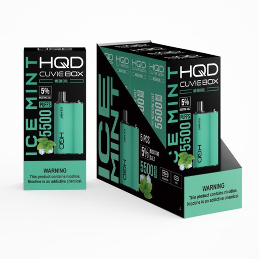 HqdBox 5pk 5% 5.5k Ice Mint