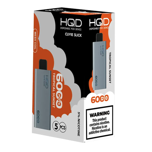 HqdSlick 5pk 5% 6k Tropical Sunset Box (6937105445136)