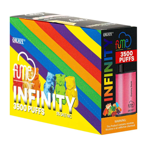FumeInfinity 5pk 5% 3.5k Gummy Bears Box (6973304115012) Unit (6973304115005)