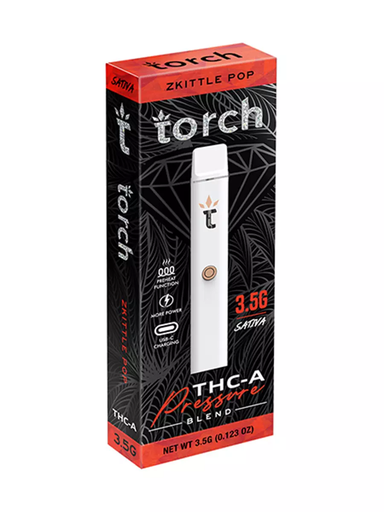 Torch Thca Pressure Blend 5pk 3.5g Sativa Zkittle Pop Box (810142473644)