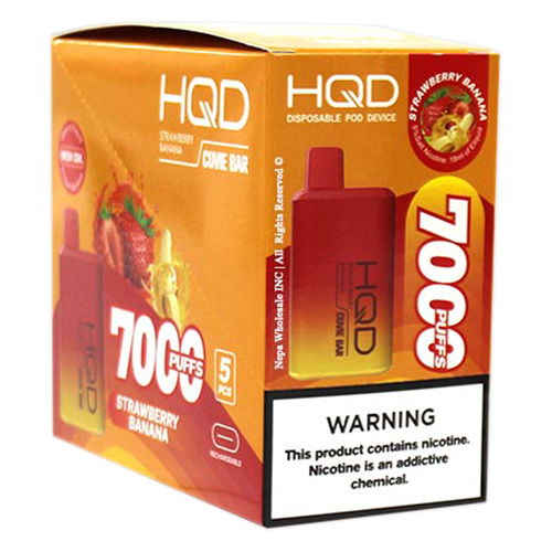 HqdBar 5pk 5% 7k Strawberry Banana Box (6937105417867) Unit (6937105417850)