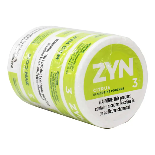 Zyn 5pk 3mg Citrus Roll (609249907417) Unit (609249907011)