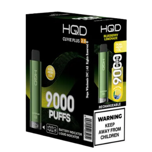 HqdCuviePlus 2.0 5pk 5% 9k Blueberry Lemonade Box (6937105463086)