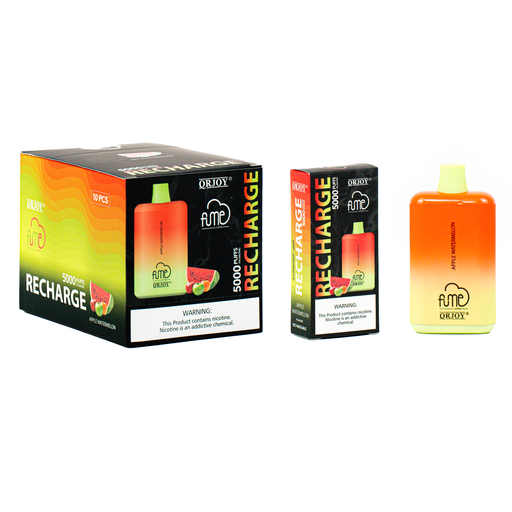 FumeRecharge 10pk 5% 5k Apple Watermelon Box (6941821706327)