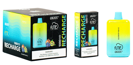 FumeRecharge 10pk 5% 5k Blueberry Kiwi Ice Box (6941821706310)
